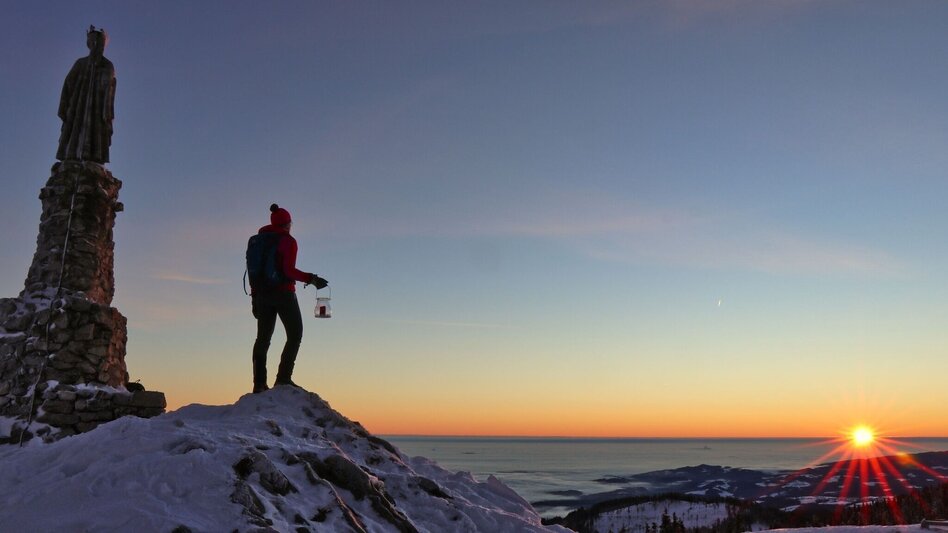 Winter Hiking Winter hike to the sunrise on the Gaberl - Touren-Impression #2.1 | © Weges OG
