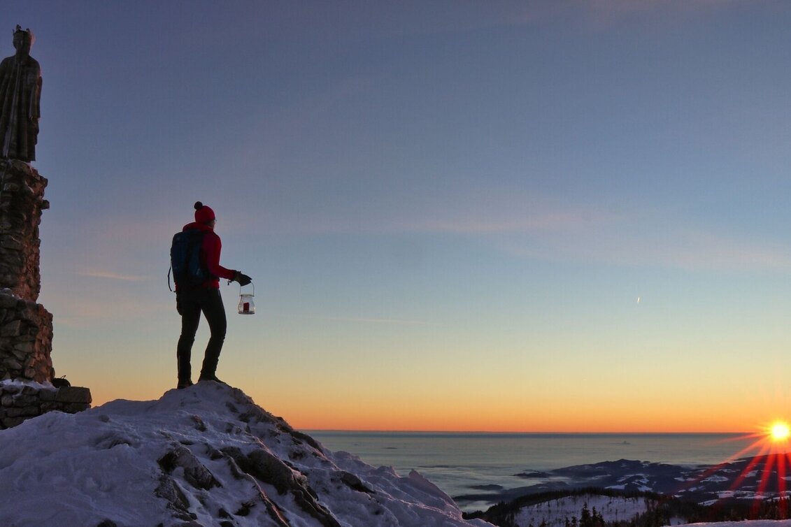 Winter Hiking Winter hike to the sunrise on the Gaberl - Touren-Impression #1 | © Weges OG