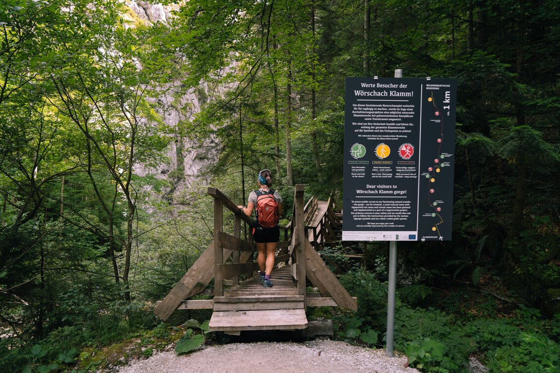 Hiking Route Spechtenlake via Wörschachklamm - Touren-Impression #1