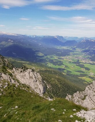 Aussicht vom Grimming Nordanstieg | © Erlebnisregion Schladming-Dachstein