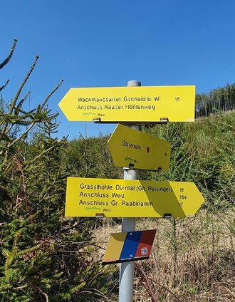 Gösser und Lärchsattel Wanderweg Beschilderung (c) Steininger | Günther Steininger | © Oststeiermark Tourismus