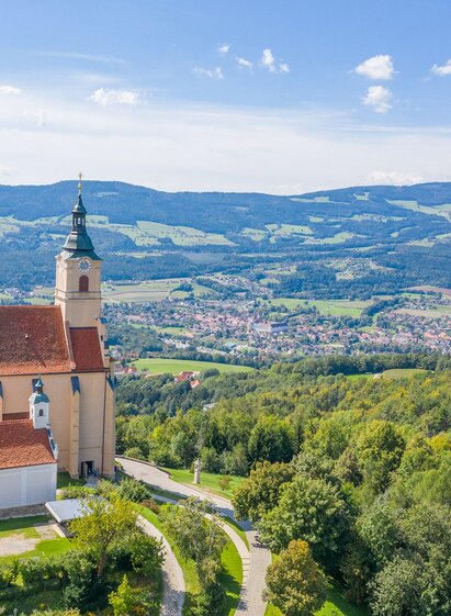 Pilgrimage church_aerial view_Eastern styria | © Helmut Schweighofer | Helmut Schweighofer | © Helmut Schweighofer