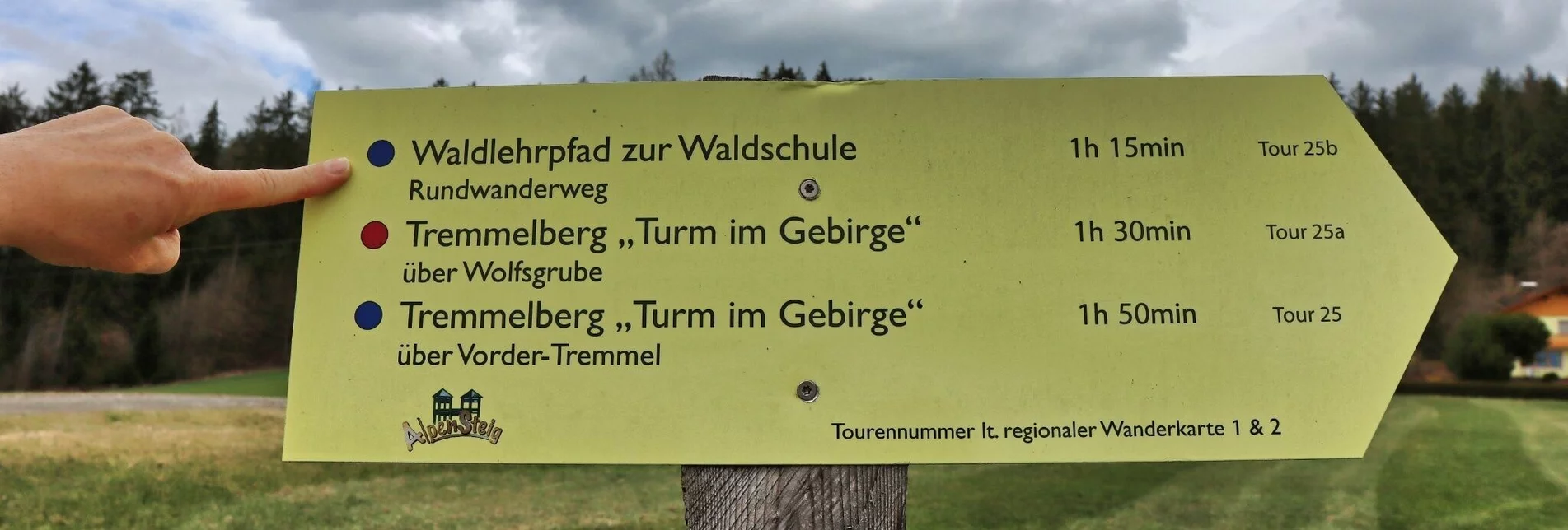 Themen- und Lehrpfad Waldlehrpfad zur Waldschule - Touren-Impression #1 | © Weges OG