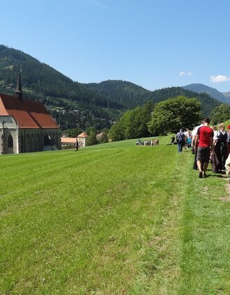Neuberger Literaturpfad - Schenkfeldpromenade | © Naturpark Mürzer Oberland