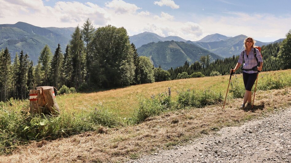 Hiking Route  3. Etappe Styrian Iron Trail - Mautern - Wald am Schoberpaß - Touren-Impression #2.13 | © Weges OG