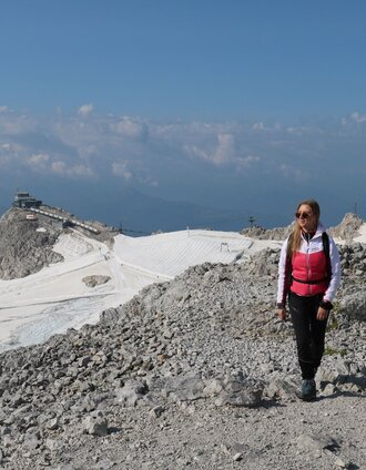 Wanderung am Kleinen Gjaidstein | Dachsteingletscher / Birgit Walcher | © Erlebnisregion Schladming-Dachstein