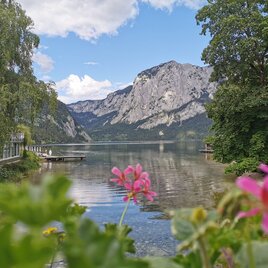 Seeklause Altaussee mit Trisselwand | © Tourismusverband Ausseerland - Salzkammergut