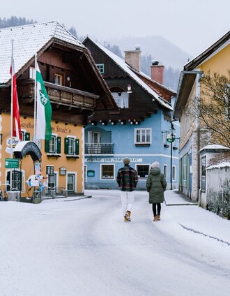 Winter village center of Öblarn | Christoph Lukas | © Erlebnisregion Schladming-Dachstein