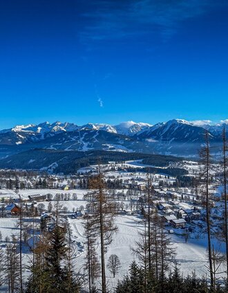 View of Ramsau am Dachstein | René Eduard Perhab | © Erlebnisregion Schladming-Dachstein