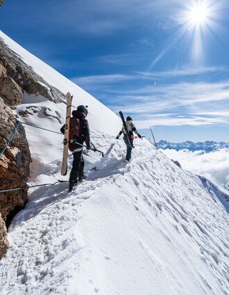 Skitourengeher am Grat | Josh Absenger