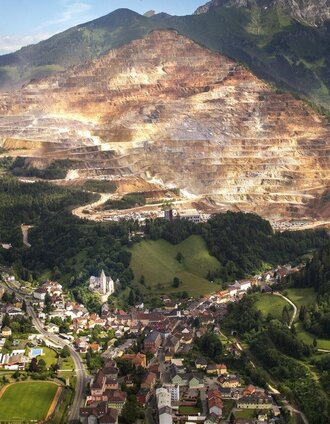 Überblick auf Eisenerz | August Zoebl | © TVB Erzberg-Leoben