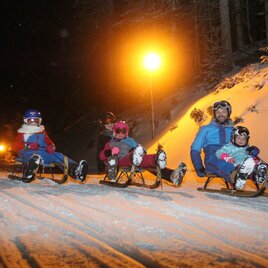 Night tobogganing on the Rittisberg | © Erlebnisregion Schladming-Dachstein