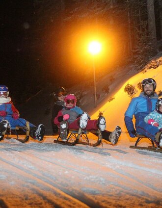 Night tobogganing on the Rittisberg | Tourismusverband Schladming-Dachstein | © Erlebnisregion Schladming-Dachstein