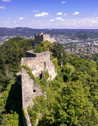 Gösting Castle Ruins above Graz | Harry Schiffer | © Region Graz