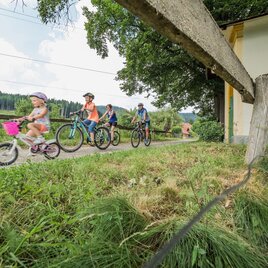Mit dem Rad unterwegs zwischen Hadersdorf und Mürzhofen | © TV Hochsteiermark