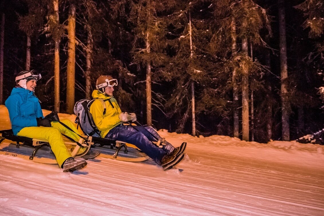 Rodeln Abendlicher Rodelspaß auf der Reiteralm - Touren-Impression #1 | © Martin Huber