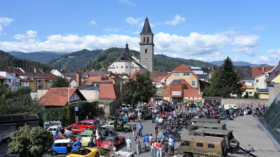 Panoramatouren/Themenstraßen Puchparade – Murtal-Tour Nr. 1 für Motorräder & Autos (Variante 1) - Touren-Impression #2.1 | © Puch Museum