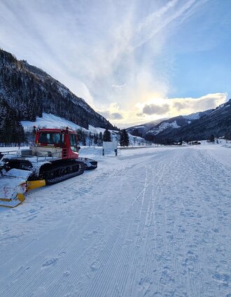 Reschenboden practice track with snow groomer | Gerhard Pilz | © Erlebnisregion Schladming-Dachstein