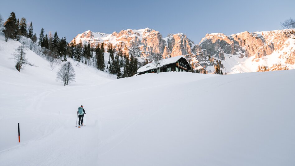 Winterwandern Winterwanderung auf die Grabneralm und das Admonterhaus  - Touren-Impression #2.1 | © TV Gesäuse