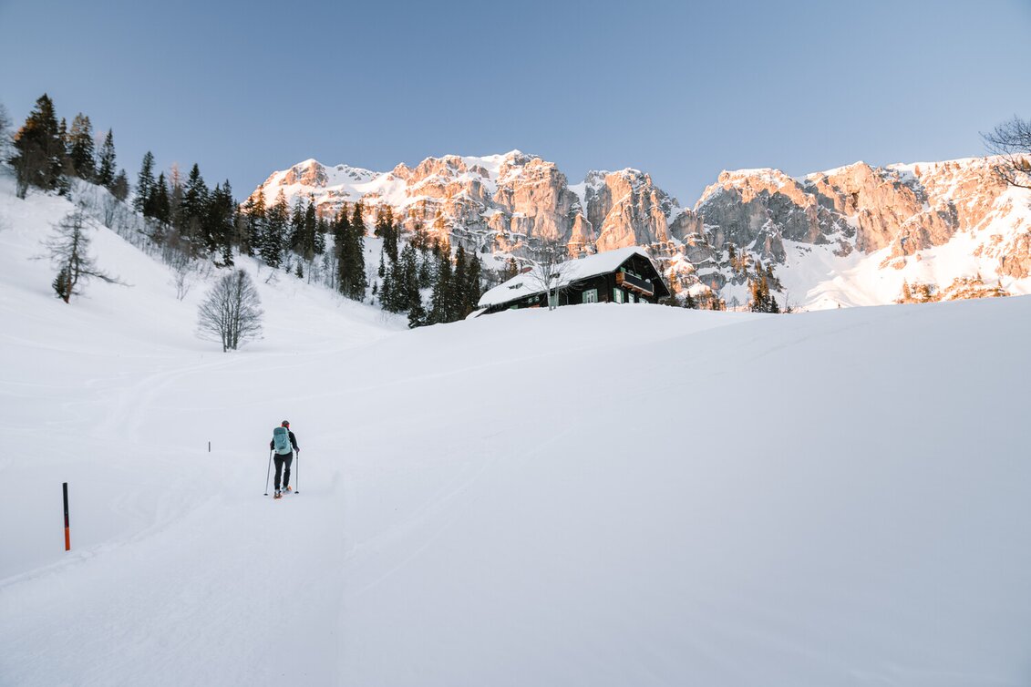Winterwandern Winterwanderung auf die Grabneralm und das Admonterhaus  - Touren-Impression #1 | © TV Gesäuse