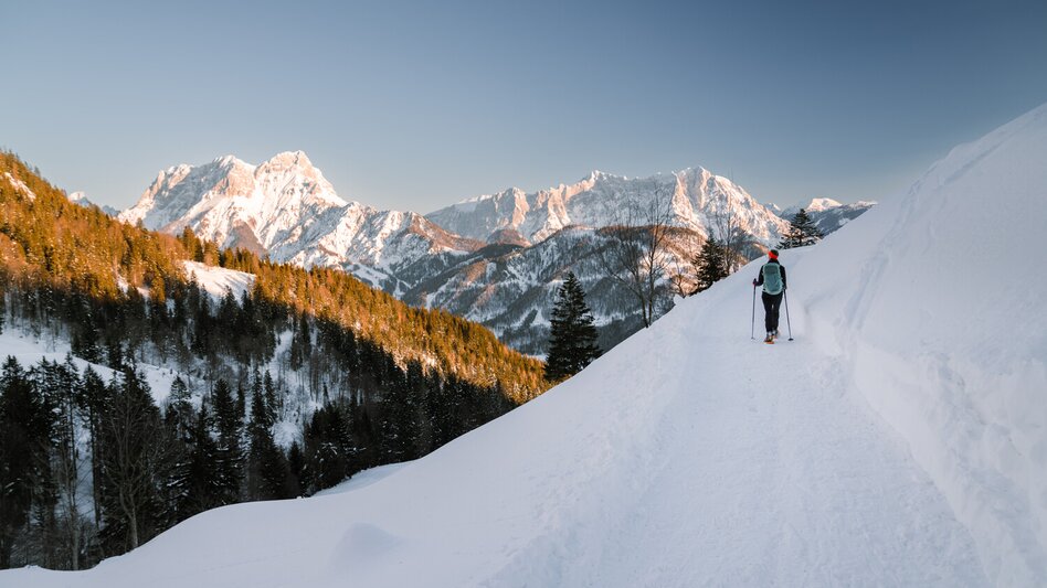 Winterwandern Winterwanderung auf die Grabneralm und das Admonterhaus  - Touren-Impression #2.2 | © TV Gesäuse