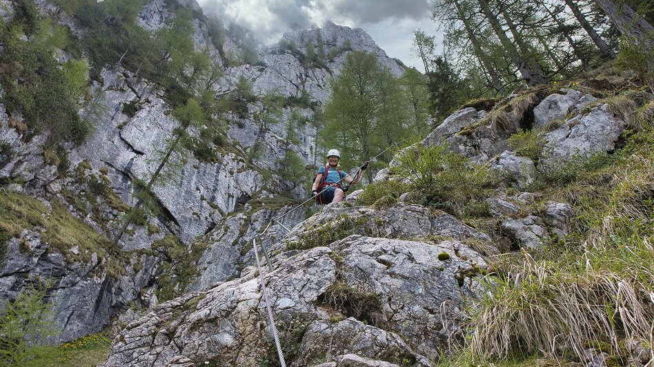 Via Ferrata Hochlantsch above Franz-Scheikl-Via ferrata, Breitenau am Hochlantsch - Touren-Impression #2.3 | © Oststeiermark Tourismus