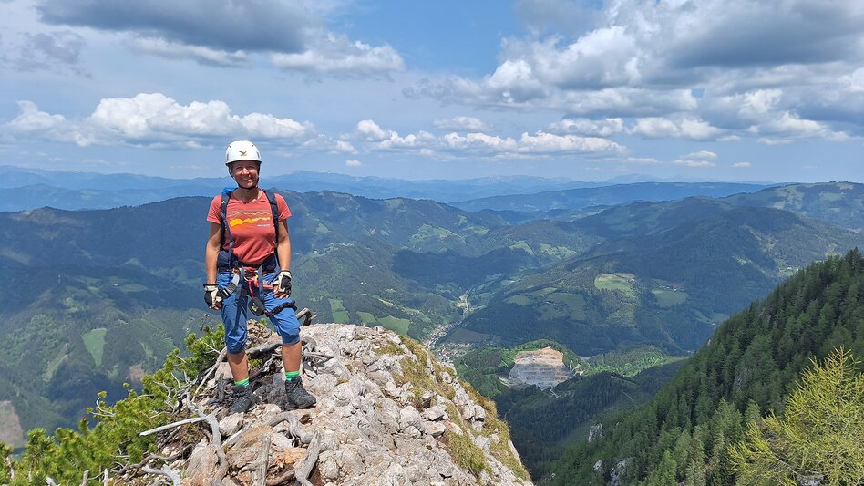 Via Ferrata Hochlantsch above Franz-Scheikl-Via ferrata, Breitenau am Hochlantsch - Touren-Impression #2.4 | © Oststeiermark Tourismus