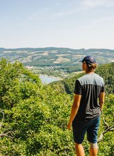 Geierwand Circuit – View of Lake Stubenberg – Eastern Styria  | © Oststeiermark Tourismus | Noah Ulrich | © Oststeiermark Tourismus