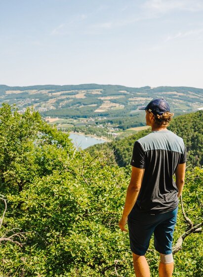 Geierwand Circuit – View of Lake Stubenberg – Eastern Styria  | © Oststeiermark Tourismus | Noah Ulrich | © Oststeiermark Tourismus