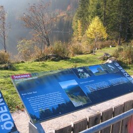 Schautafel am Ödensee | © Ausseerland