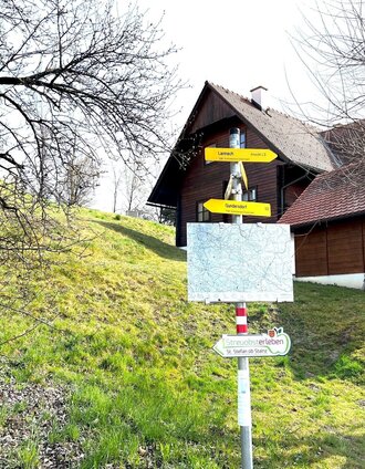 Wandertafel bei Pirkhofs Genussmanufaktur | Stefanie Schmid | © TVB Südsteiermark/Stefanie Schmid