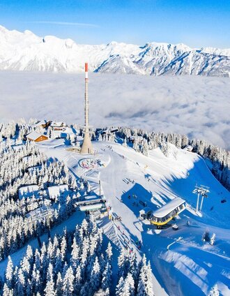 Hauser Kaibling summit station in winter | Schladming Dachstein | © Hauser Kaibling