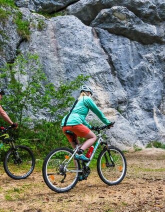 Mountainbiken auf der Eibenberg Runde | Schladming Dachstein | © SSW/Coen Weesjes