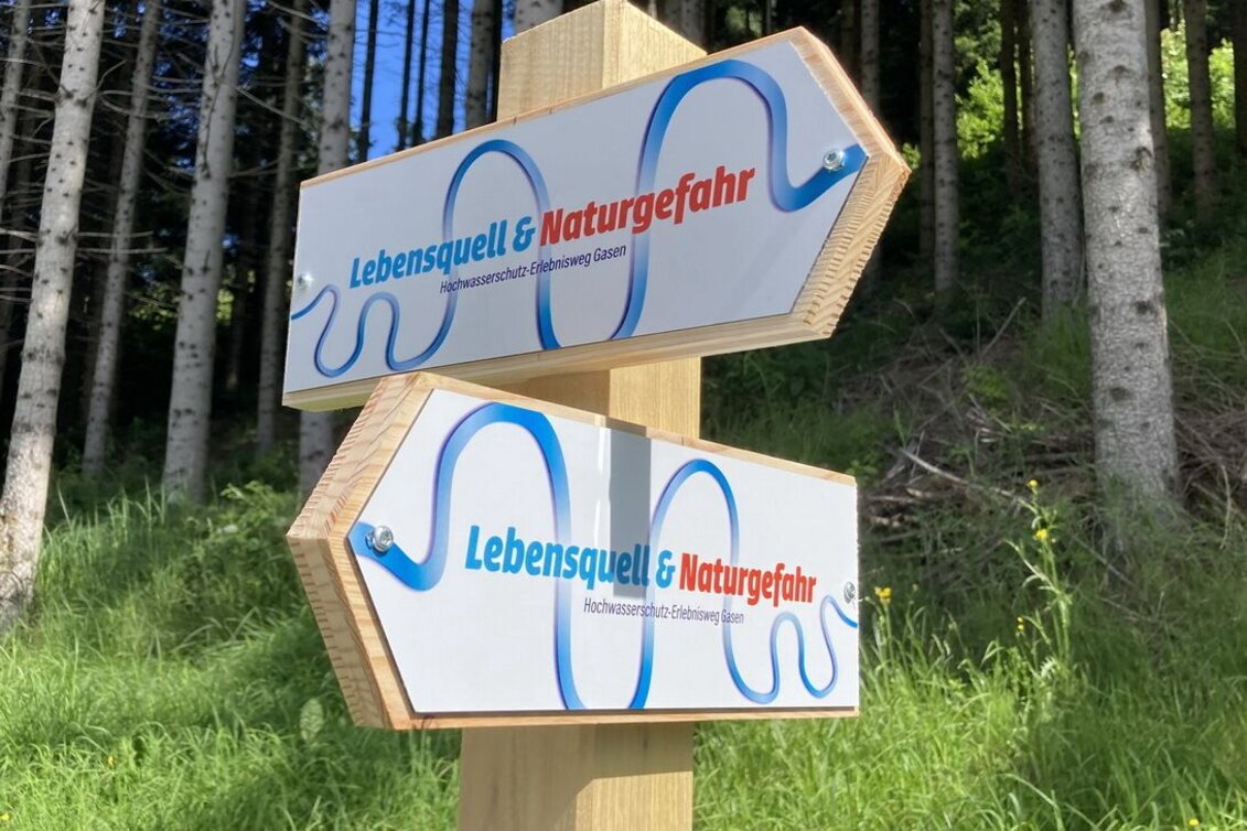 Wanderung Lebensquell & Naturgefahr - Hochwasserschutz-Erlebnisweg, Gasen - Touren-Impression #1 | © Oststeiermark Tourismus