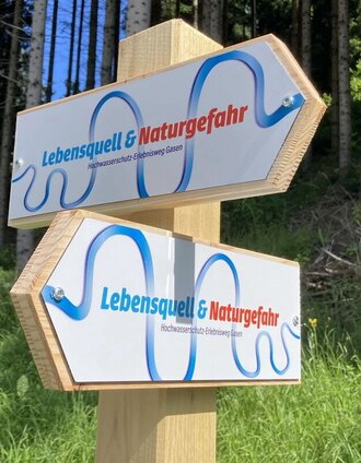 Beschilderung am Erlebnisweg_Gasen_Oststeiermark | OIKOS | © Oststeiermark Tourismus
