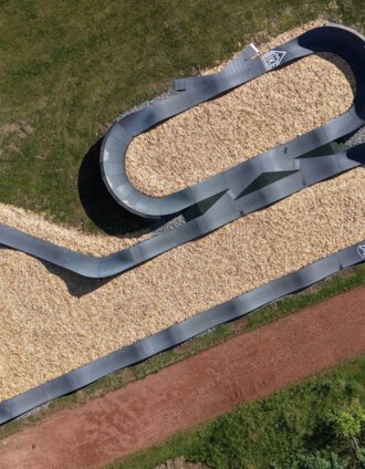 Pumptrack Kreischberg Luftaufnahme | Jana Kaiser | © TV Murau