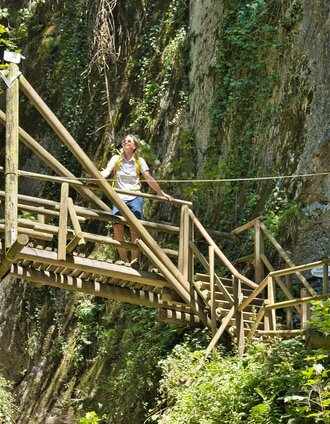 Steganlage in der Klamm | Weges OG | © Weges OG