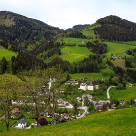 Blick auf Donnersbach | © Erlebnisregion Schladming-Dachstein