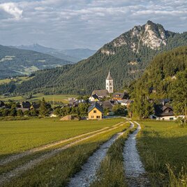 Blick auf Pürgg | © Erlebnisregion Schladming-Dachstein