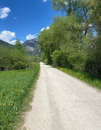 Schotterweg der ATV-Runde
