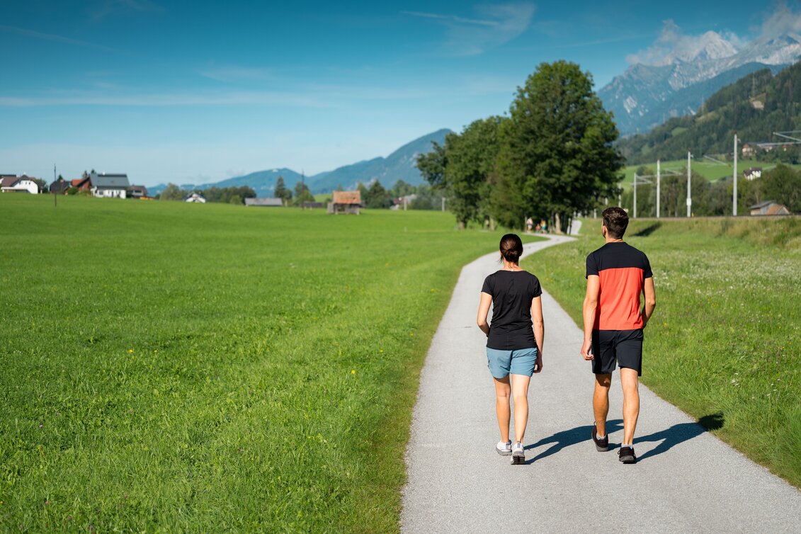 Nordic Walking Pruggern-Moosheim Runde P4  - Touren-Impression #1 | © Erlebnisregion Schladming-Dachstein