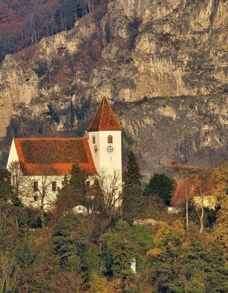 Blick auf die Pfarrkirche in Deutschfeistritz | Weges OG | © Weges OG