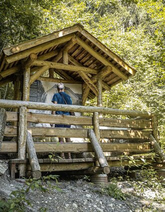 Info station on the hiking trail | Gerhard Pilz