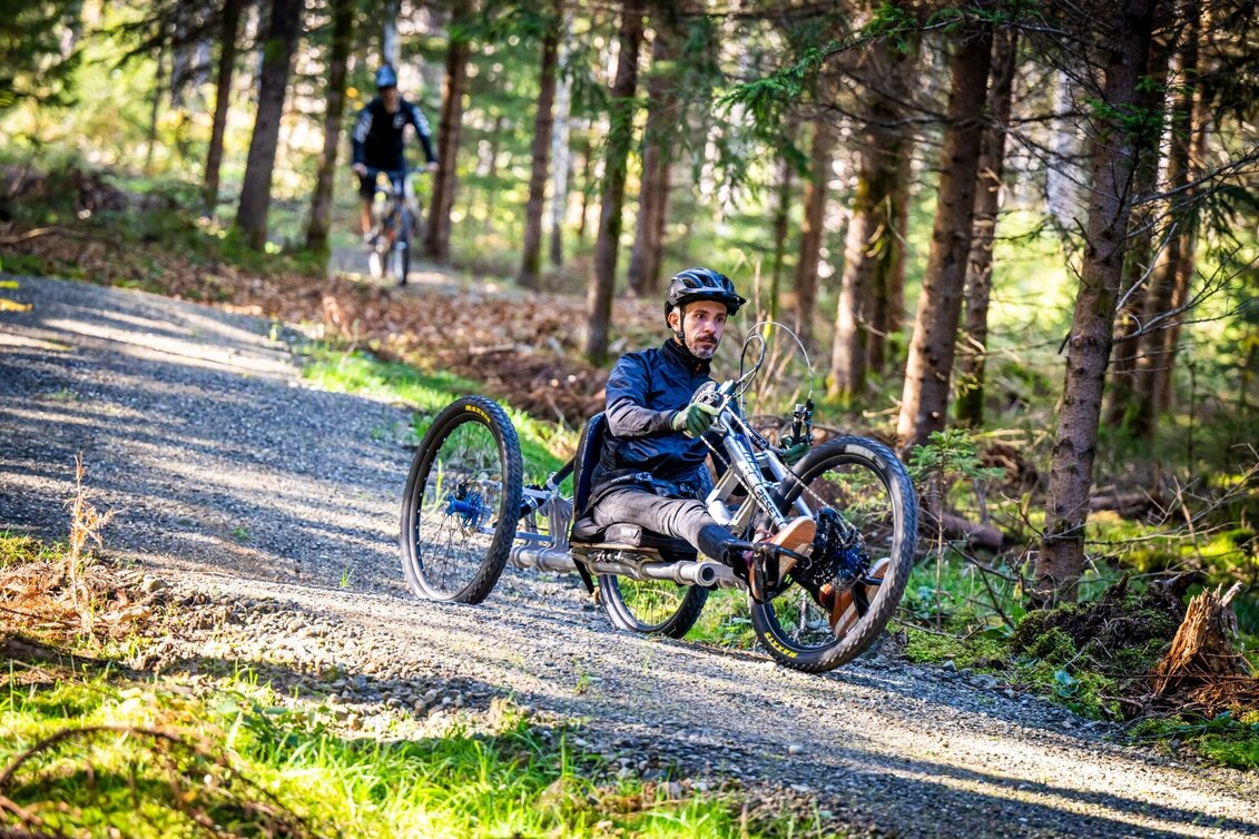 Mountainbike Hoftaltrail - erster barrierefreier Trail Österreichs - Touren-Impression #1 | © Lucas Pripfl Photography