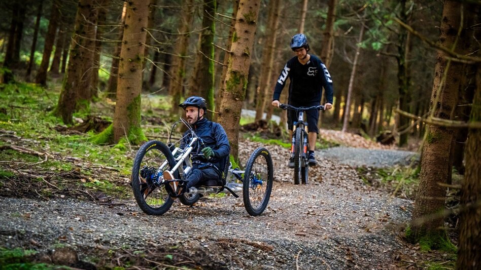 Mountainbike Hoftaltrail - erster barrierefreier Trail Österreichs - Touren-Impression #2.3 | © Lucas Pripfl Photography