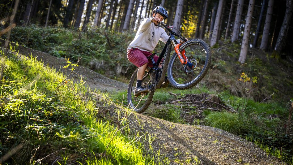 Mountainbike Hoftaltrail - erster barrierefreier Trail Österreichs - Touren-Impression #2.5 | © Lucas Pripfl Photography