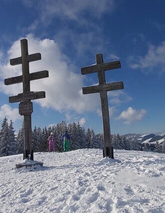 Wetterkreuz Winter_Naturpark Almenland_Oststeiermark | Christine Pollhammer | © Oststeiermark Tourismus