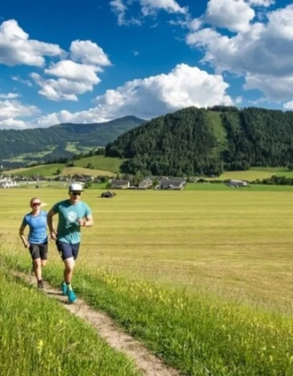Laufen am Milchwanderweg G9