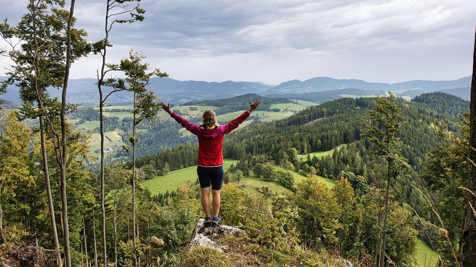 Bike & Hike Panoramafahrt und Schöcklblick: von Peggau über Semriach hinauf zum Hochtrötsch - Touren-Impression #2.9 | © Weges OG