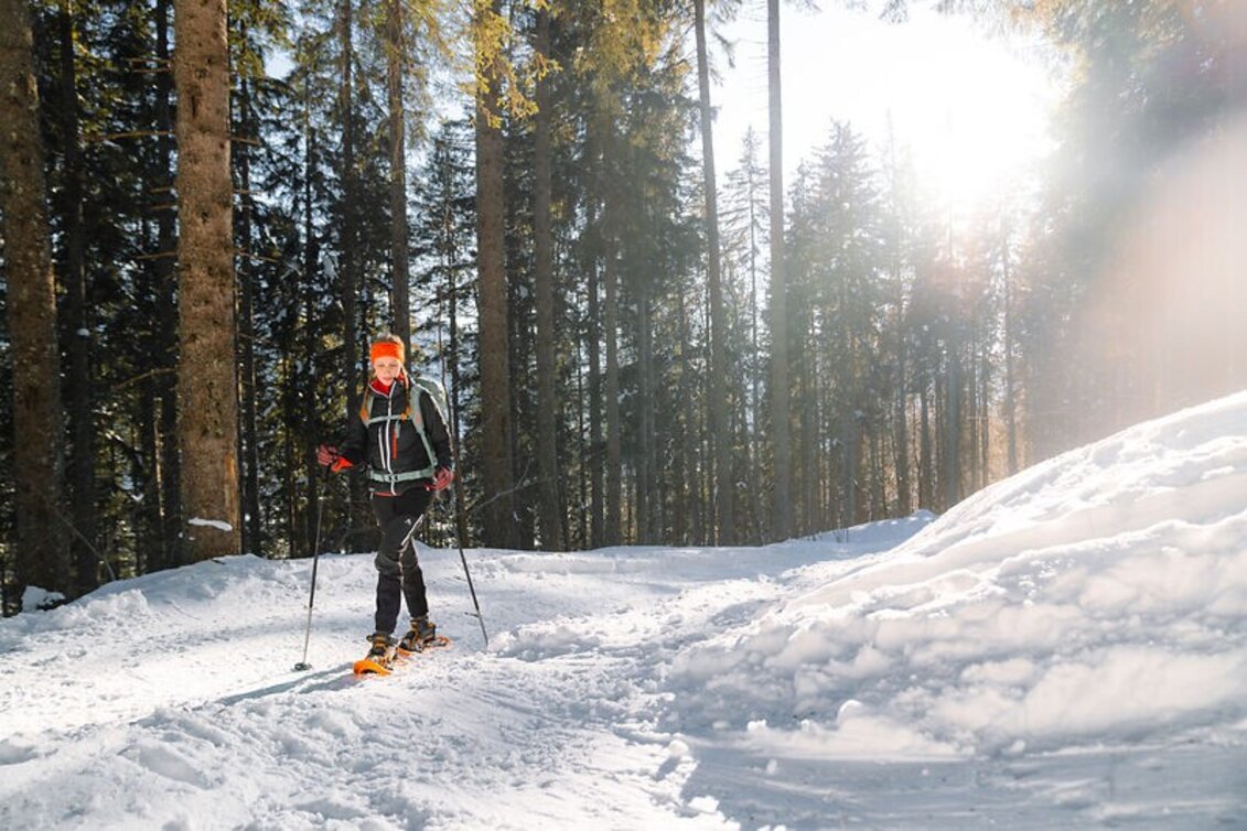 Winterwandern Schneeschuhwanderung auf die Grabneralm - Touren-Impression #1 | © Christoph Lukas